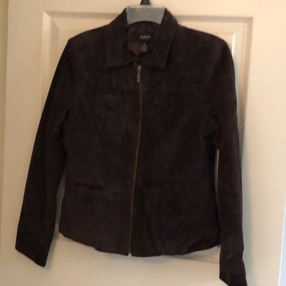 Suede coat